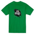thumbnail image 1 of T-shirt Vert Kelly pour Homme avec Graphique de Moto Vintage Cool, 1 of 1