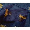 thumbnail image 4 of oneOone Silk Tabby Fabric Bird Block Printed Craft Fabric BTY 42 Inch Wide, 4 of 4