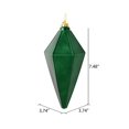 thumbnail image 3 of Vickerman M183074S 7 in. Midnight Green Shiny Lantern Christmas Ornament  4 per Bag, 3 of 3
