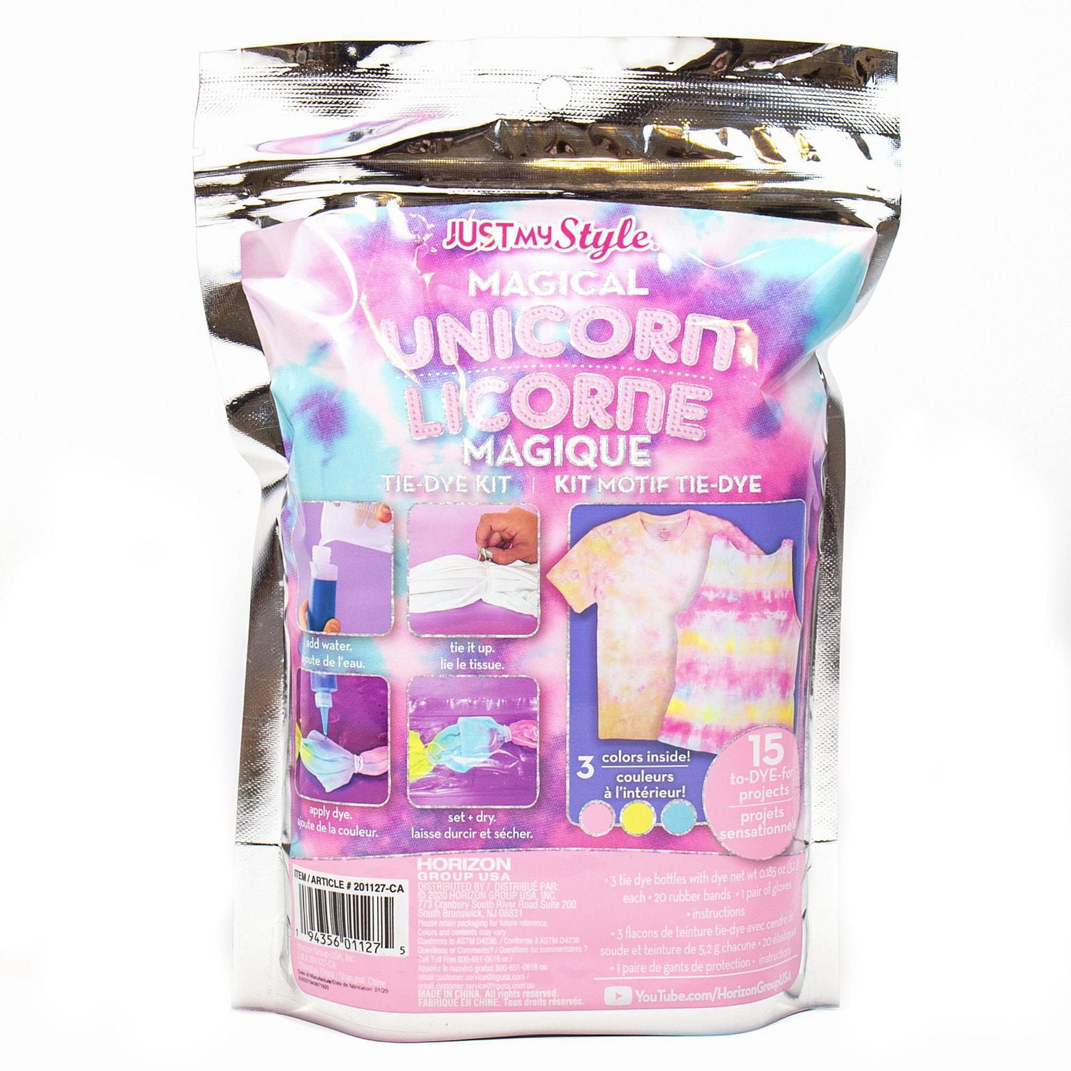 Just My Style®™ Magical Unicorn Tie-Dye