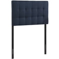 thumbnail image 1 of Lily Twin Upholstered Fabric Headboard - Navy, 1 of 4