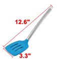 thumbnail image 2 of Unique Bargains Kitchenware Stainless Steel Grip Silicone Slotted Pancake Turner Spatula Purple, 2 of 3