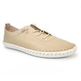 thumbnail image 1 of Lunar Womens St Ives Leather Plimsolls, 1 of 6