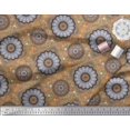 thumbnail image 3 of Soimoi Poly Georgette Fabric Floral Mandala Print Sewing Fabric Yard 42 Inch Wide, 3 of 3