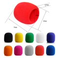 thumbnail image 3 of EIGTHTAIL 10pcs Microphone Windscreen Sponge Cover Mic Foam Protective Caps (Red) Musical Instrument Accessories, 3 of 6