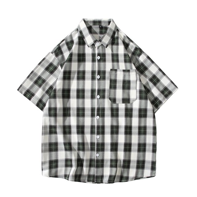 Birdeem Chemise d'Été Vintage Imprimée pour Homme à Manches Courtes, Chemise à Col Cubain, Motif Style Hawaïen, Blouse et Chemise à Manches Courtes à Col Rabattu