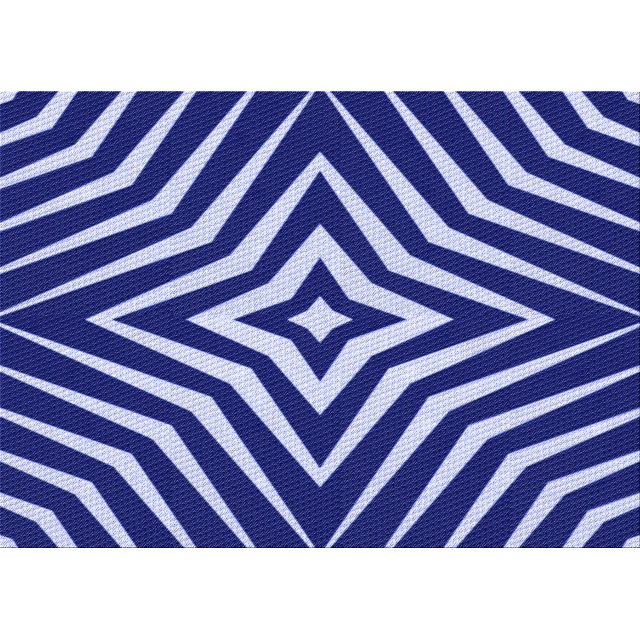 Ahgly Company Tapis Rectangulaire Lavable en Machine Bleu Cobalt Transitionnel, 2 Pieds x 5 Pieds