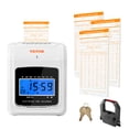 VEVOR Punch Time Clock, Time Tracker Machine for Employees of Small ...