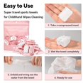 thumbnail image 3 of Onabstract/Asmutual Compressed Towels Tablets, Mini Disposable Face Compressed Cotton Hand Wipe, Portable 𝐂ompressed Coin Tissue for Travel, Daily (1), 3 of 4