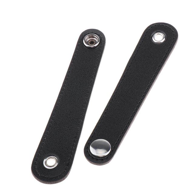 Baohd Accordion Bellows Strap Clasp PU Leather, Centre Distance Optional 11.8cm