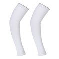 thumbnail image 1 of Unique Bargains 1 Pair Reduce Joint Pain Arm Elbow Compression Sleeve L Size White, 1 of 7