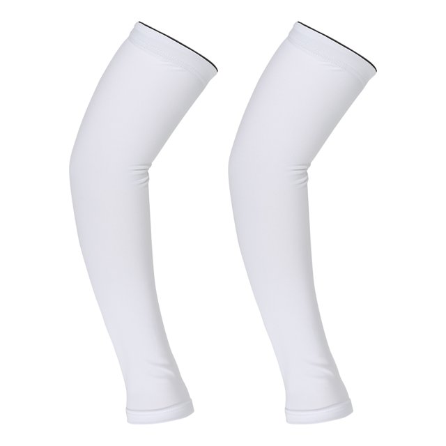 Unique Bargains 1 Pair Reduce Joint Pain Arm Elbow Compression Sleeve L Size White