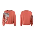 thumbnail image 4 of REDHOTYPE omen Surdimensionné Pull Col Rond Lanterne Manches en Vrac Pull Chunky Pull Pull Pull Pull en Tricot Tops, 4 of 5