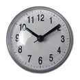 thumbnail image 2 of Bathroom Clock, Staron Waterproof Suction Cup Wall Clock, 3 Inch Quartz Clock for Shower Mirror Kitchen Fog Resistant Stay on Time, White, 2 of 6
