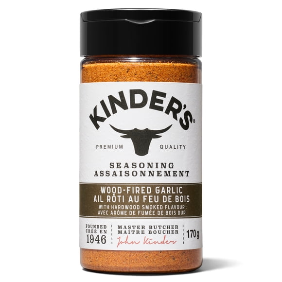 Kinder's Woodfired Garlic Seasoning Spice 170g