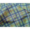 thumbnail image 4 of oneOone Silk Tabby Fabric Madras Check Print Fabric By Yard 42 Inch Wide, 4 of 4