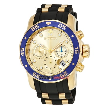Invicta Sea Base Black Dial Stainless Steel Men's Watch 17973