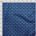 thumbnail image 3 of oneOone Polyester Lycra Fabric Dot & Bicycle Block Print Sewing Fabric BTY 56 Inch Wide, 3 of 4