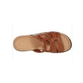 thumbnail image 3 of Woobling Pantoufles pour Femmes Sandales à Enfiler Sans Talon Semelle Compensée Confortables Quotidiennes Brun 6, 3 of 9