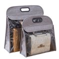 thumbnail image 1 of Clear Purse Organizer Dust Proof Handbag Organizer Handbag Protector for Closet, 1 of 7