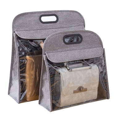 Clear Purse Organizer Dust Proof Handbag Organizer Handbag Protector for Closet