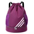 thumbnail image 1 of 2025 Upgraded Waterproof Drawstring Backpack, Light And Large-capacity Sports Bag, Dry And Wet Separation, Suitable For Swimming, Fitness, Travel, Basketball-durable And Breathable, 1 of 4