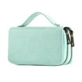 thumbnail image 1 of Womens Double Zipper Wallet Clutch Purse with Phone Holder, 1 of 5