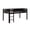 Espresso, variant on Costway Twin Low Loft Bunk Junior Bed Bedroom Wooden Guard Rail Ladder White