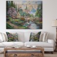 thumbnail image 4 of Design Art - Church in Forest Oil Painting, 4 of 5