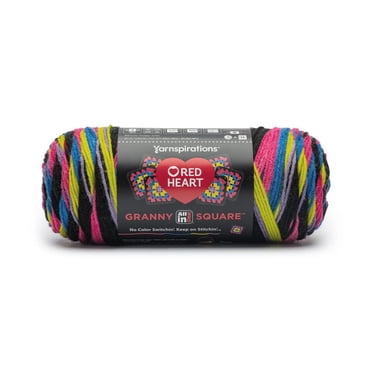 Red Heart® All In One Granny Square™ Fil acrylique peigné n° 4 (moyen) 8.8oz/250g 417 Yards