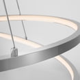 thumbnail image 3 of Artika Salto Modern LED Pendant Light Fixture, Chrome, 3 of 5