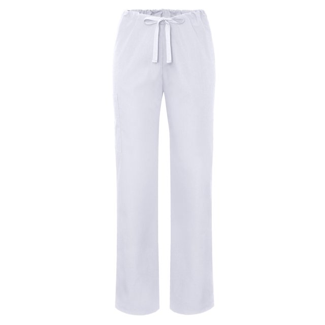 Sivvan Pantalon d'Uniforme Unisexe à Jambe Fuselée avec Cordon