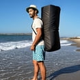 thumbnail image 3 of Garvee Inflatable Stand-up Paddle Board, 10.6' x 32'' x 6'', Manual Pump, with Camera Mount, White & Blue, 3 of 8
