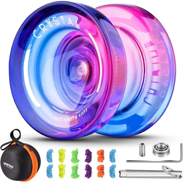 MAGICYOYO V8S Yoyo Professionnel – Réactif/non Réactif, Aluminium, Pour Débutants Et Confirmés Dès 8 Ans
