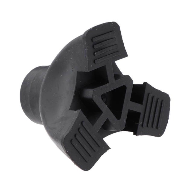 Langgg 5Pcs Trekking Poles Walking Stick Canes Replacement Rubber Tips Caps 19mm