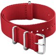 thumbnail image 1 of Nylon NATO Watch Strap, Premium Ballistic Unisex Watch Strap 22mm, 1 of 5