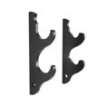 thumbnail image 4 of VONKY Baseball Bat Stand Compact Storage Space 3 9cmx34.8cm Tier Baseball Rack Bat Horizontal Saving Black 2 Tier 9x25cm, 4 of 6