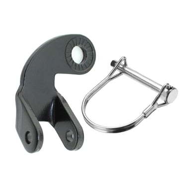 Attache d'Attelage pour Remorque de Vélo Coude Incliné pour Remorques Coups de Pied et de Vélo