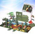 thumbnail image 3 of CIMAXIC sodier model 21pcs Military Plastic Soldier Model Toy Men Figures Accessories Kit Decor Play Set (Random Pattern for Aircraft and Flag),1.57"X1.38"X1.97", 3 of 5