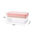 thumbnail image 3 of PEONAVET Ice Cube Mold Ice Tray Silicone Ice Box Ice Cubes Household Ice Maker Refrigerator Freezer Ice Cubes Box, 3 of 5