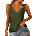 thumbnail image 1 of LSLJS Débardeurs Plissés pour Femmes Bretelles Spaghetti Camisole Ourlet Incurvé Mode Bretelles, Combinaisons & Barboteuses Cadeaux pour Femmes, 1 of 6