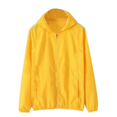 hotojiny Chemises de Soleil pour Hommes Coupe-Vent Été UPF 50+ 2025 Veste Légère Fermeture Éclair Complète Protection Solaire Manches Longues Manteau de Pêche Randonnée