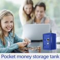 thumbnail image 4 of CHUANK Kids Bank Locker Safe With Key And Single Digit Lock  Metal Money Safe  Mini Password Cash Paper Money Savings Box Gift For Kids Boys And Girls, 4 of 5