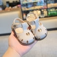 thumbnail image 2 of REDARER Kids Summer Solid Color Soft Bottom Lightweight Breathable Non Slip Cute Beach Sandals,Size 9-12 Months, 2 of 6