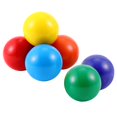 thumbnail image 1 of BELOVING 6 Pieces Rainbow Wooden Balls Colored Replacement Color Recognition for Kids Style A, 1 of 10