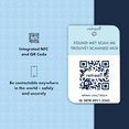 thumbnail image 2 of Retreev Smart Luggage Tag, NFC & QR Code w/ Identity Protection, 2 of 4
