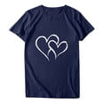 thumbnail image 3 of Birdeem T-Shirts à Manches Courtes Imprimé Tournesol pour Femmes et Filles Grande Taille, 3 of 7