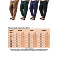 thumbnail image 4 of Innerwin Bottoms Drawstring Mens Trousers Holiday Elastic Waist Leisure Pants Green L, 4 of 4
