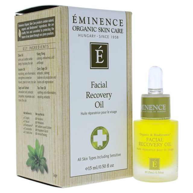 Huile de Récupération Faciale par Eminence pour Unisexe - Huile 0,5 oz