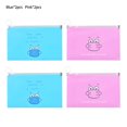 thumbnail image 1 of ziyahi Mask Holder Bag Jewelry Rings Earrings Masks Storage PP Pouch Cartoon Design 2pcs Blue 2pcs Pink, 1 of 1